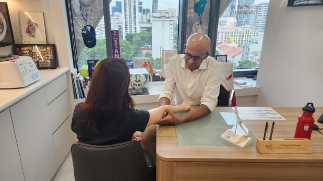 Golfers Elbow Treatment by Dr Dinesh in Singapore